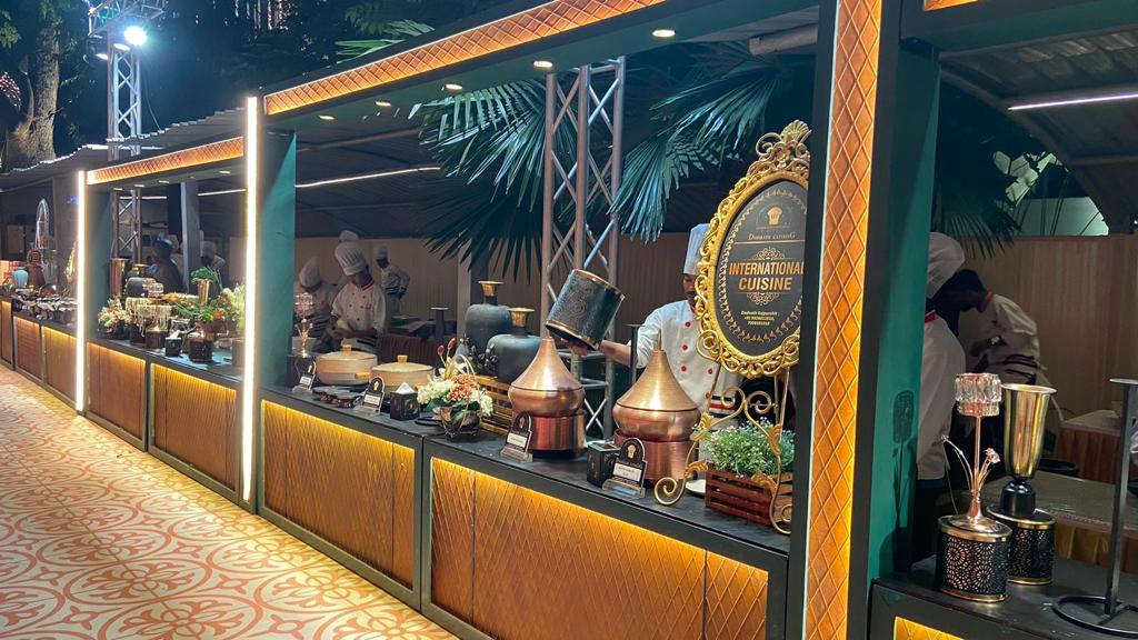 International Cuisine Live Station
